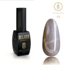 Гель лак MILANO Cat eyes ALMAZ 02
